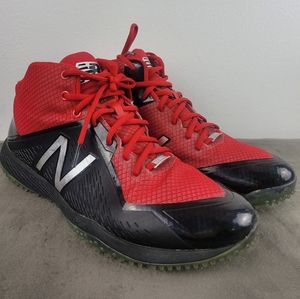 New Balance X Stance Athletic Turf  Shoe Mens Size US 11.5 Red & Black TM 4040A4